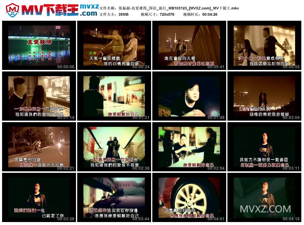 张振超-真爱难得_国语_流行_MB103123